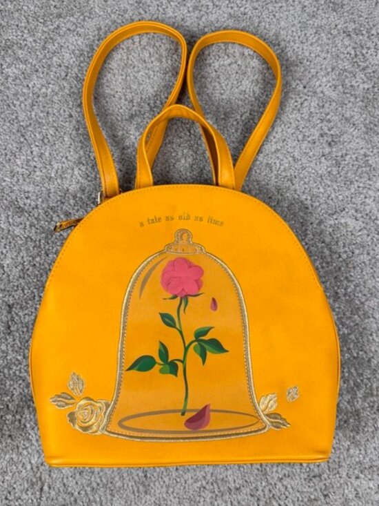 Loungefly Disney Beauty And The Beast Rose Mini Backpack Box Lunch Exclusive main image 7